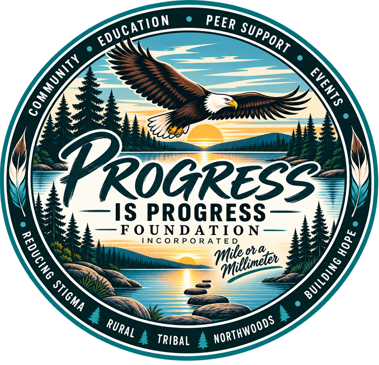 Progress Is Progress Foundation seal