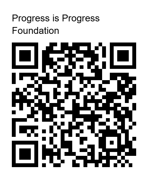 PayPal QR code for Progress Is Progress Foundation